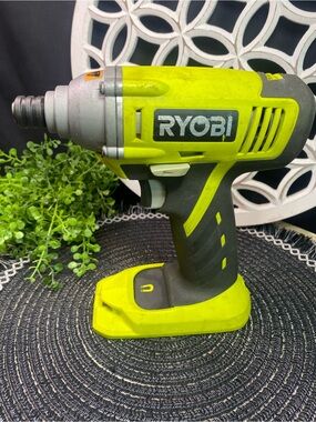 RYOBI Yellow/Green Cordless Impact Driver Body